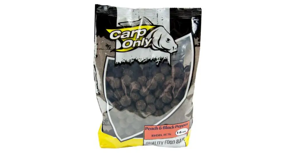 Carp Only Boilies Peach & Black Pepper 1 kg-20 mm Cenově Výhodný