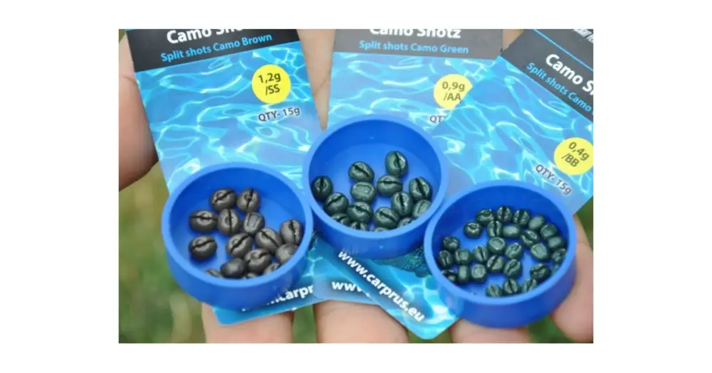Carp´R´Us zátěžové broky Camo Shotz Brown-0,40 g Ihned K Objednání
