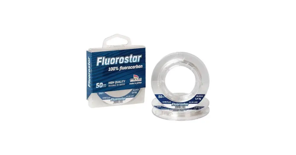 Falcon Fluorostar Fluorocarbon 50m Průhledný-Průměr 0,22 mm / Nosnost 5,3 kg Odeslání Ihned