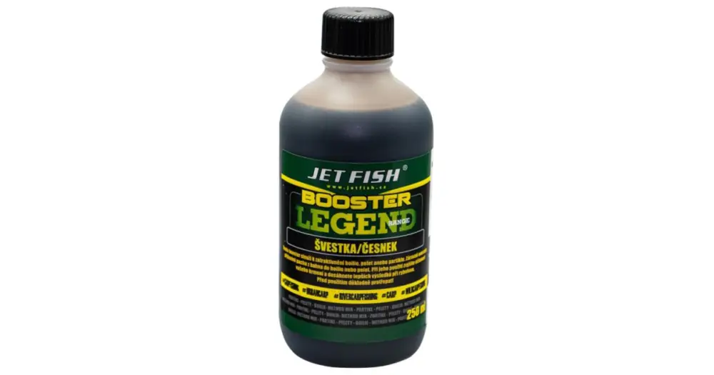Omezená Nabídka Jet Fish booster Legend Švestka/Česnek 250 ml