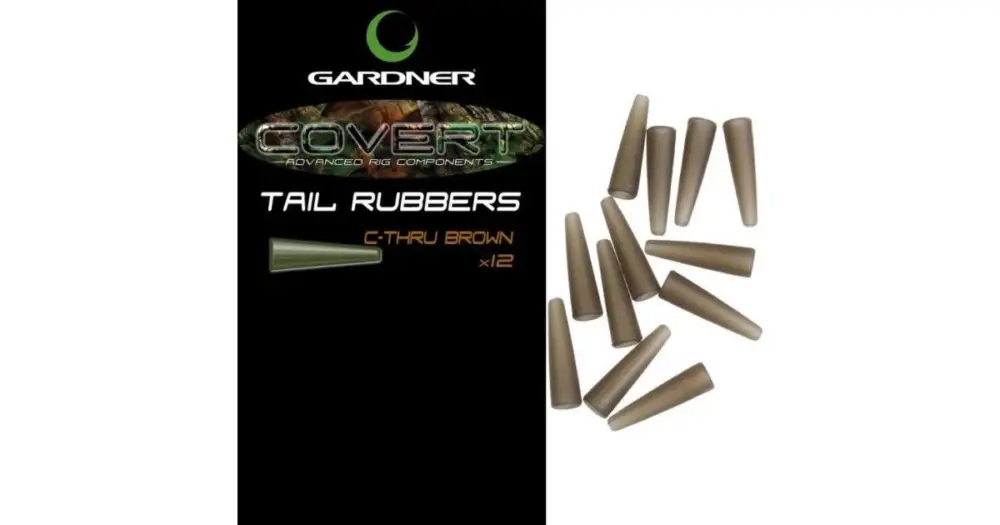 Vysoce Kvalitní Gardner Převleky Covert Tail Rubbers-trans. hnědá