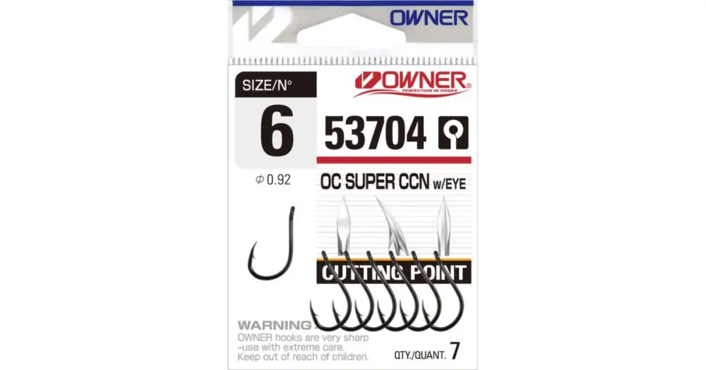 Cenová Bomba Owner háčeks očkem cutting point 53704-Velikost 9 / 9ks