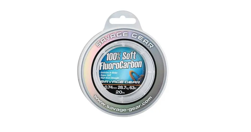 Savage Gear Fluorocarbon Soft Fluoro Carbon 50 m-Průměr 0,30 mm / Nosnost 6 kg Nakupujte Hned
