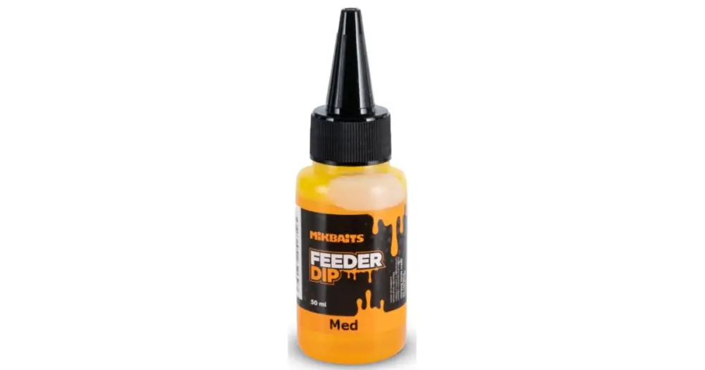 Značkový Mikbaits Feeder Dip 50 ml-Med