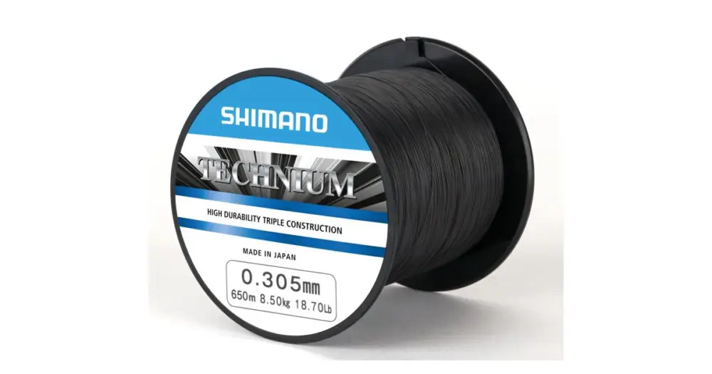 Shimano Vlasec Technium PB Černá-Průměr 0,305 mm / Nosnost 8,50 kg / Návin 1100 m Novinka