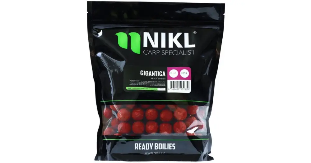 Nikl Boilie Ready Gigantica - 900 g 20 mm Horká Nabídka