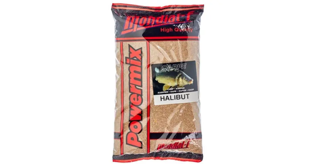 Mondial F Krmítková směs Powermix Carp 1 kg-Halibut Omezená Nabídka