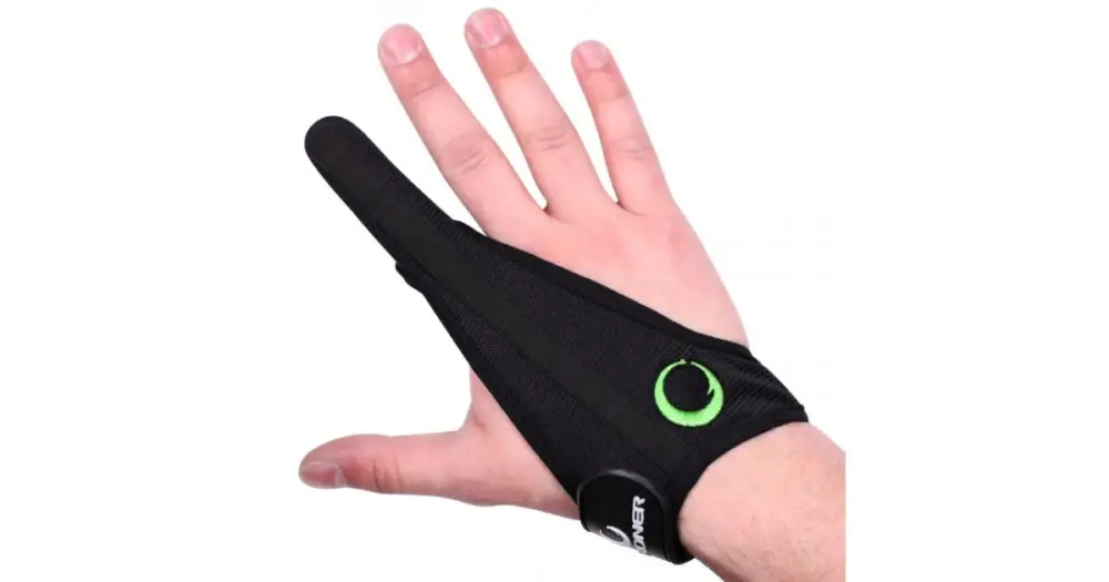 Vysoce Kvalitní Gardner Náprstník Finger Stall Right Hand Pravá Ruka Large