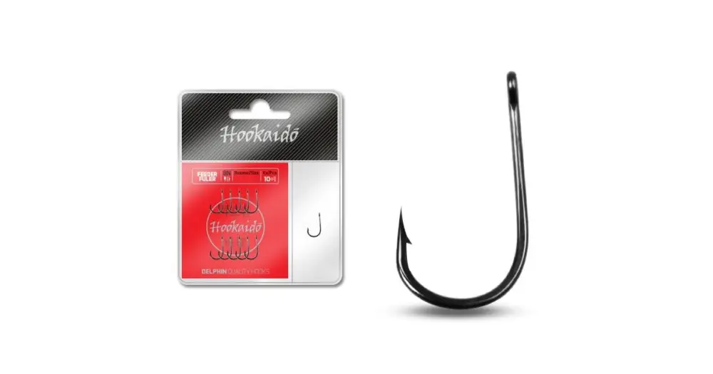Poslední Šance Delphin Háčky HKD Feeder Fuler Ring 10+1ks-Velikost 8