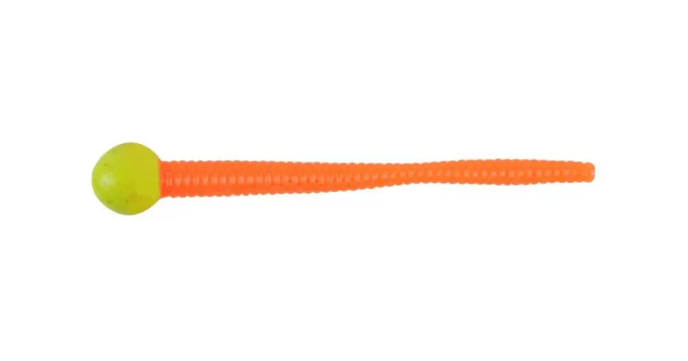 Finální Výprodej Berkley gumová nástraha powerbait twister mice tail chart/fluo orange 7,5 cm (13ks v balení)
