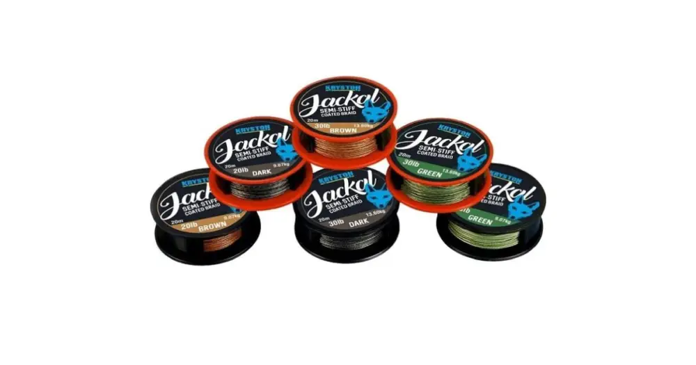 Nejlepší Cena Kryston Jackal návazcová šňůra 20 m-Nosnost 30lb / Barva DARK SILT
