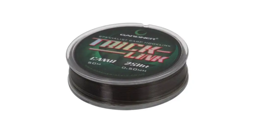 Akční Cena Gardner Vlasec Trick Link Camo 50 m-Průměr 0,45 mm / Nosnost 20 lb