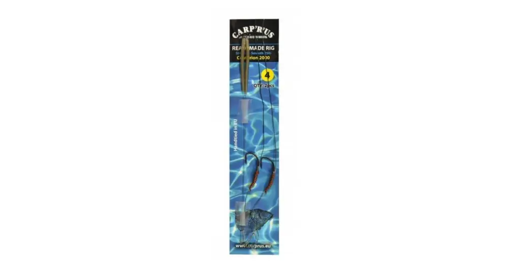 Carp´R´Us ready combi rig stiff link 25 lb-Smooth CNT 4, 2 ks Značkový