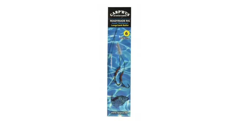 Super Cena Carp´R´Us návazec blowback rig smooth 25 lb-LNG háček 8, 2 kusy