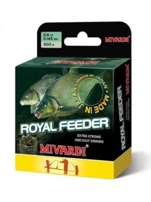 Akční Nabídka Mivardi Vlasec Royal Feeder Green 200 m-Průměr 0,145 mm / Nosnost 2,6 kg