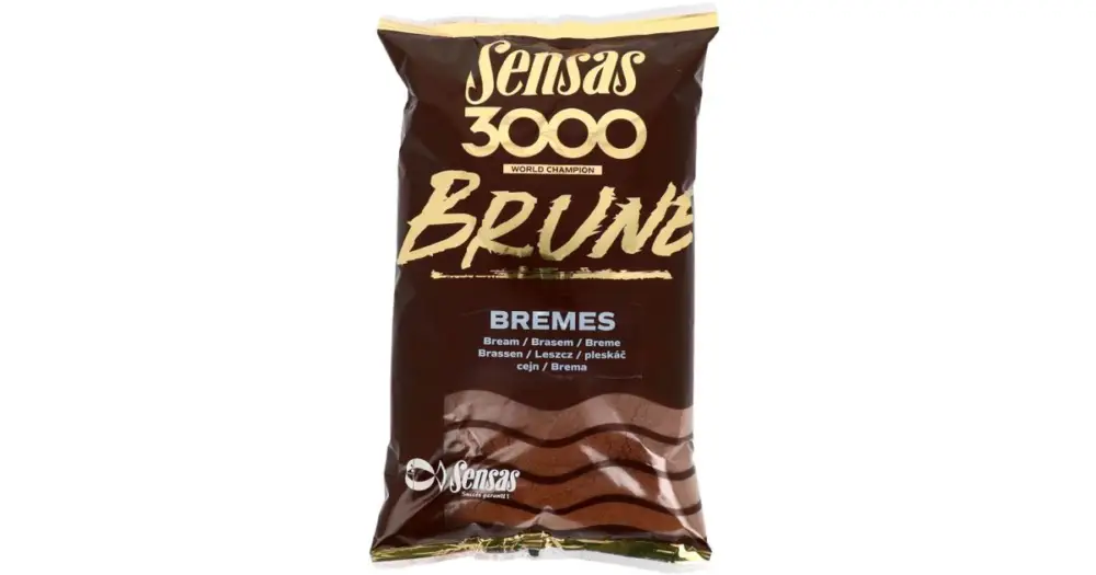Sensas krmítková směs 3000 Brown 1 kg-Gross Gardons Levný