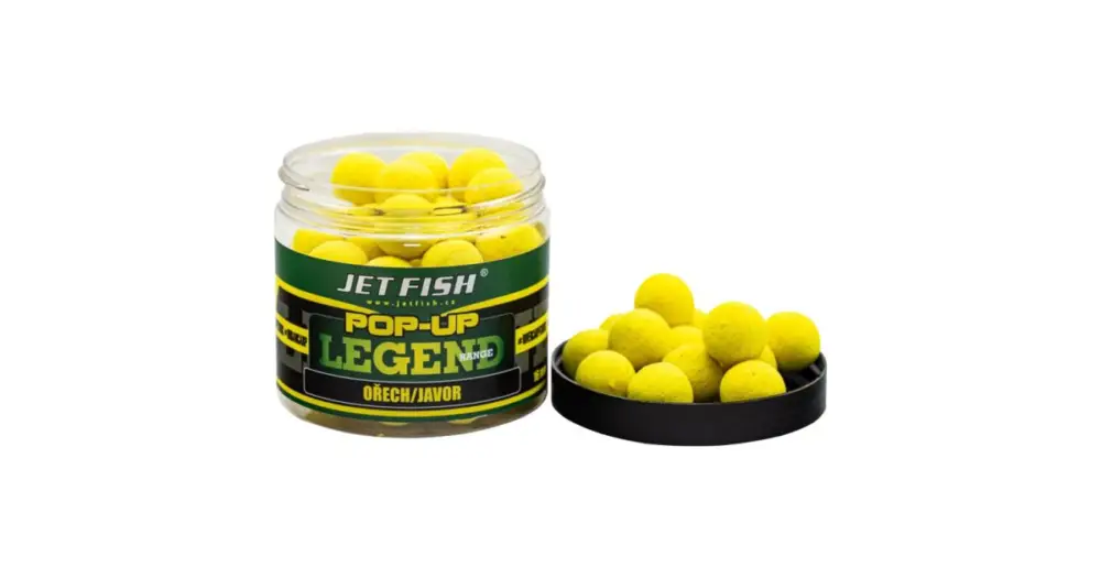Jet Fish Legend Pop Up Žlutý Impuls Ořech/Javor - 60 g 16 mm Časově Omezené