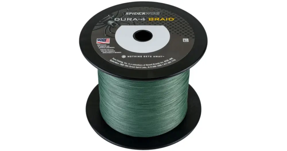 Novinka Spiderwire Splétaná Šňůra DURA4 Green-Průměr 0,30 mm / Nosnost 29 kg