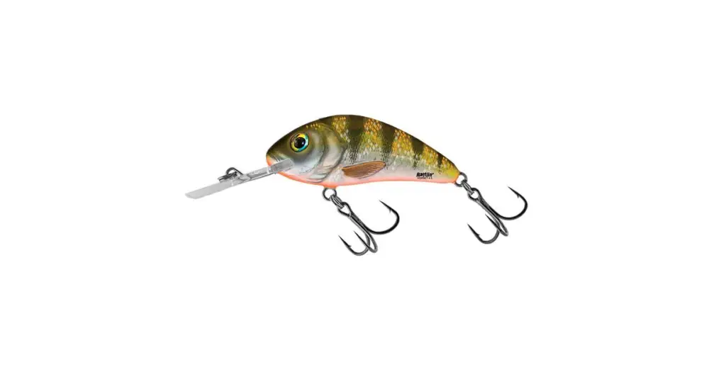 Salmo Wobler Rattlin Hornet Floating Yellow Holographic Perch-6,5 cm 20 g Časově Omezené
