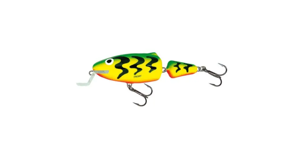 Výprodej Salmo Wobler Frisky Shallow Runer Green Tiger 7 cm 7 g