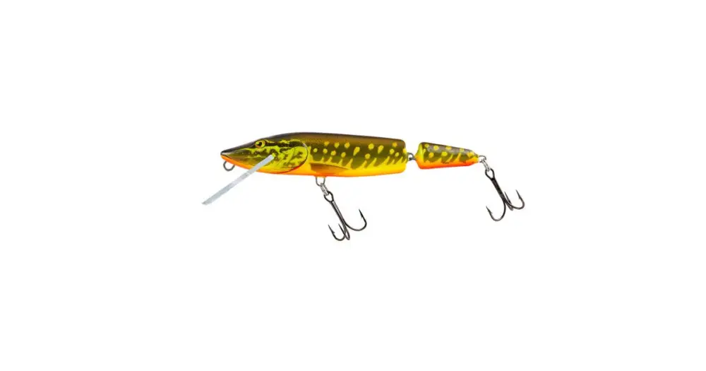 Nejprodávanější Salmo Wobler Pike Jointed Floating Hot Pike-11 cm 13 g