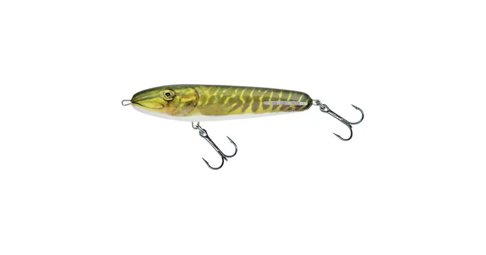 Sleva Salmo Wobler Sweeper Sinking Real Pike-12 cm 34 g