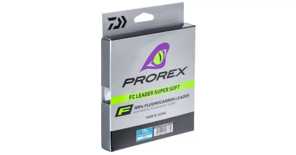 Daiwa Vlasec Prorex Fluocarbon Návazcový Čirá-Průměr 0,23 mm / Nosnost 4 kg / Návin 50 m Aktuální