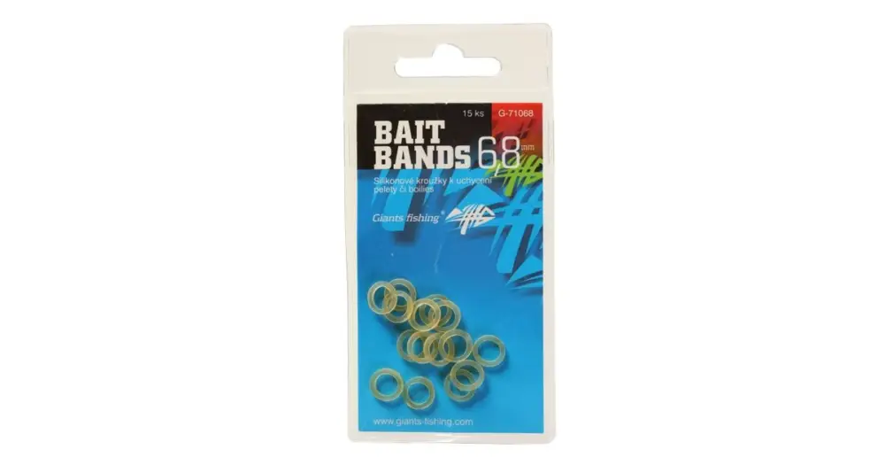 Výhodná Nabídka Giants Fishing Silikonové Kroužky 15 ks-6,8 mm