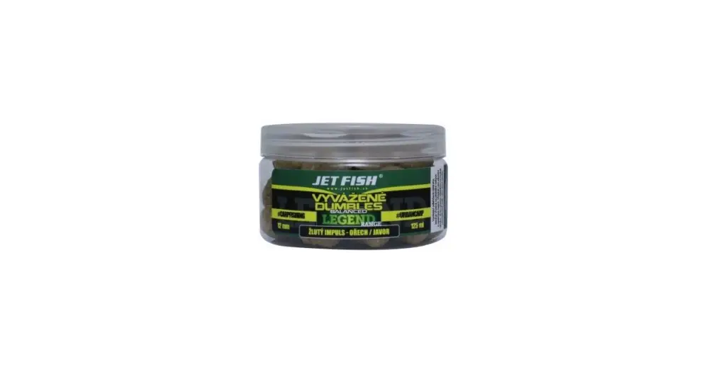 Jet Fish Vyvážené Dumbles Legend Range 200 ml 12 mm-biocrab Finální Výprodej