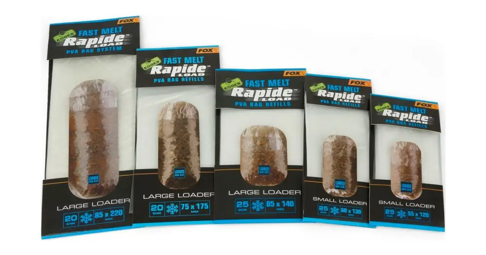 Fox Náhradní PVA Sáčky Edges Rapide Refills Fast Melt-55x120 mm 25 ks Vysoce Kvalitní