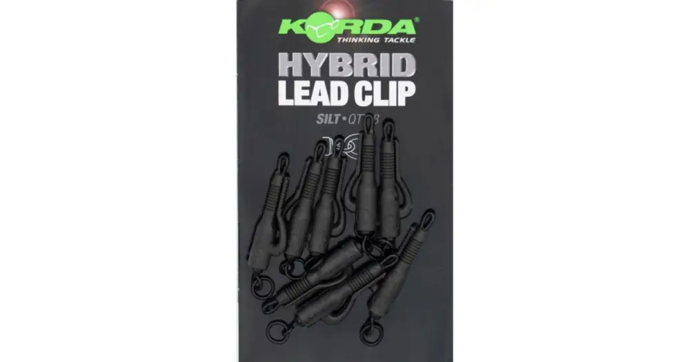 Výprodej Korda Závěsky Hybrid Lead Clips 8 ks - Silt