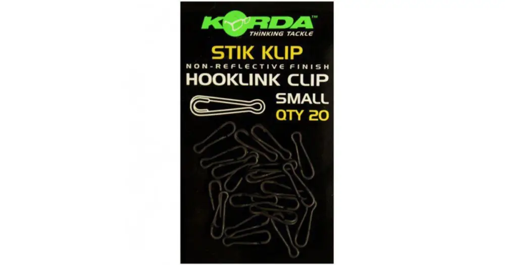 Korda Karabinka Stik Klip Small 20 ks Kup Teď