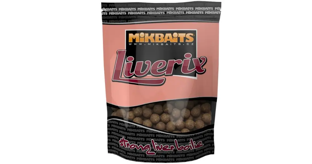 Mikbaits Boilies Liverix Magická Oliheň-1 kg 24 mm Výhodná Nabídka