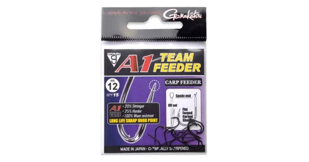 Gamakatsu Háčky A1 Team Feeder Carp Feeder-Velikost 14 Cenová Bomba