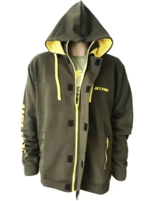 Zlevněný Jet Fish Mikina Zip-Velikost XXXL