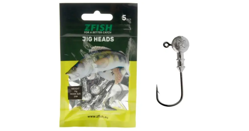 Expresní Doručení Zfish Jig Hlavička Jig Head 5 ks - Háček 1/0 - 4 g