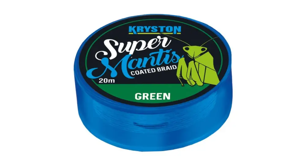 Kryston Návazcová Šňůra Potahovaná Super Mantis Green 20 m-Nosnost 35 lb Nízká Cena