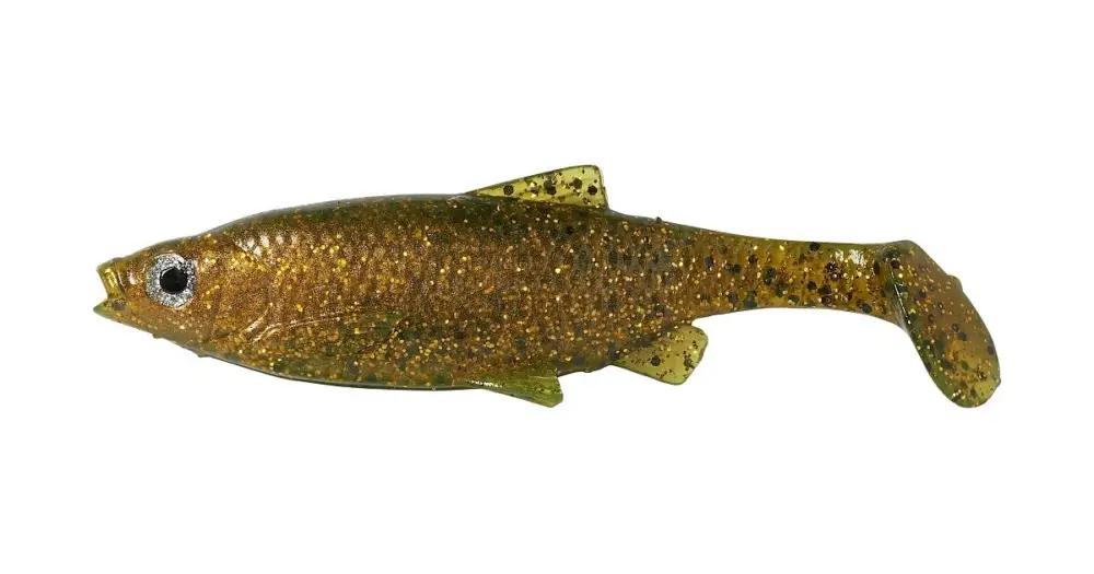 Savage Gear Gumová Nástraha Roach Paddle Tail Muddy Roach-10 cm 10 g Aktuální