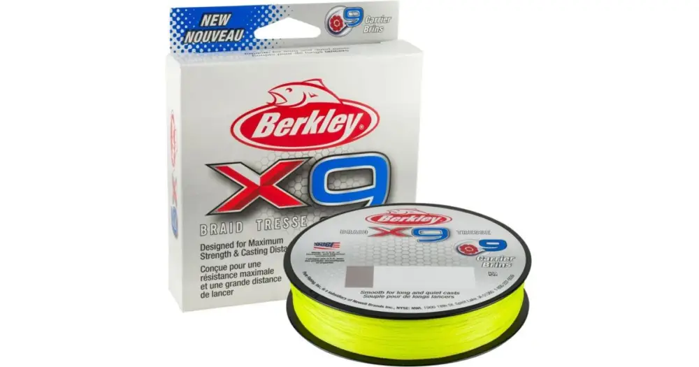 Víkendová Akce Berkley Splétaná Šňůra X9 Fluro Green 150 m-Průměr 0,20 mm / Nosnost 20,6 kg