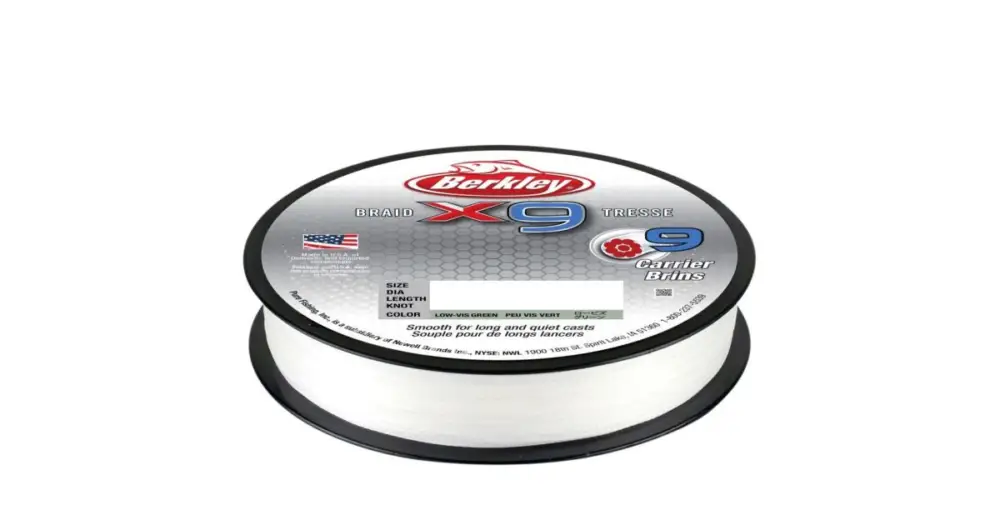 Víkendová Akce Berkley Splétaná Šňůra X9 Crystal 150 m-Průměr 0,12 mm / Nosnost 12,1 kg