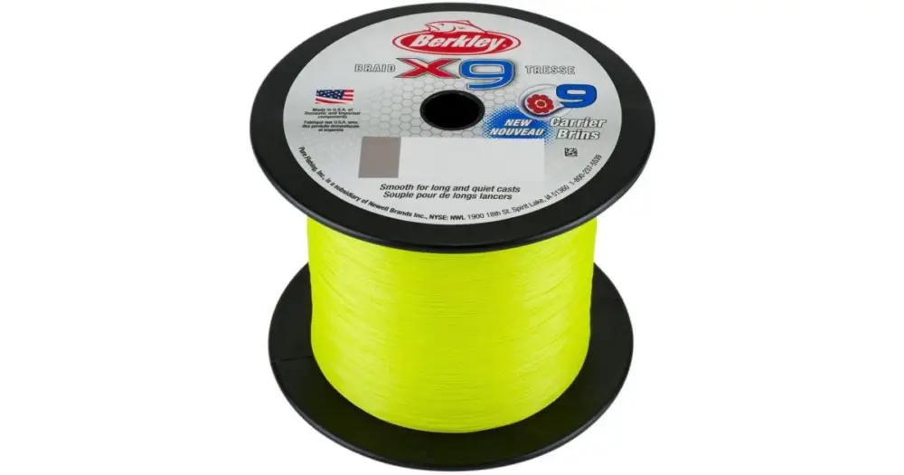 Nakupujte Hned Berkley Splétaná Šňůra X9 Fluro Green-Průměr 0,30 mm / Nosnost 31,5 kg