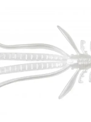 Akce Gunki Gumová Nástraha Nymfa Naiad White Flash-7 cm