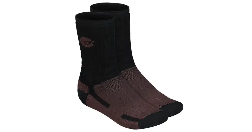 Korda Ponožky Kore Merino Wool Sock Black-Velikost 44 - 46 Vrácení Zdarma