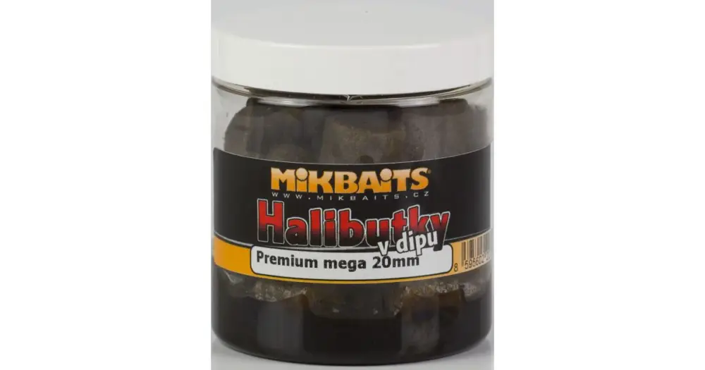 Mikbaits Chytací Halibutkyv dipu 20 mm 250 ml-Švestka Halibut Sezónní Sleva