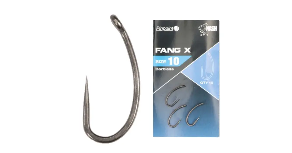 Levný Nash Háčky Pinpoint Fang X Bez Protihrotu-Velikost 7