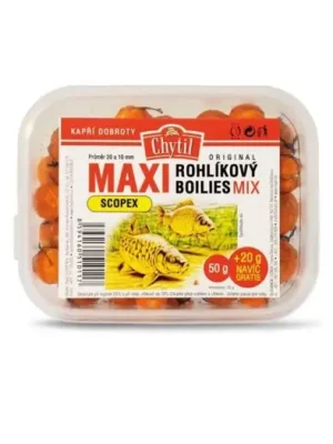 Akční Cena Chytil Rohlíkové Boilie Maxi 20 mm 60 g-Scopex