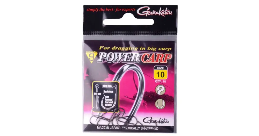 Gamakatsu Háčky Power Carp Ring Eye Levný