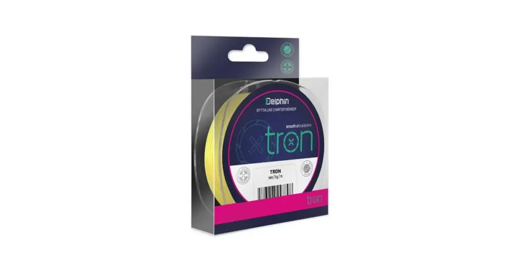 Finální Výprodej Delphin Splétaná Šňůra Tron Fluo Žlutá