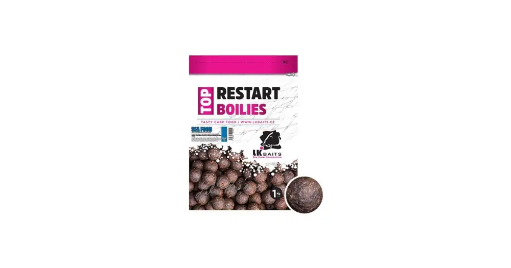 LK Baits Boilie Top ReStart Sea Food Vrácení Zdarma