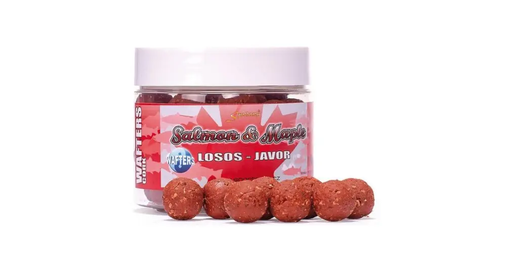 Značkový Sportcarp Boilie Neutrálně Vyvážené Nástrahy Wafters Cork 300 ml 20 mm-Salmon Maple